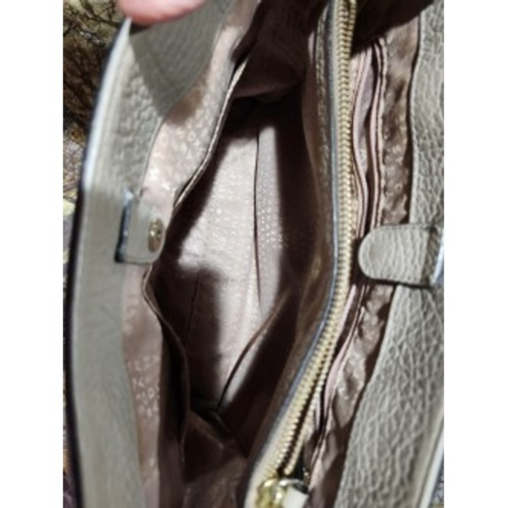 Kate Spade New York Perri Lane Handbag Pebble Leather Taupe Laser Cut Tote - Picture 10 of 10